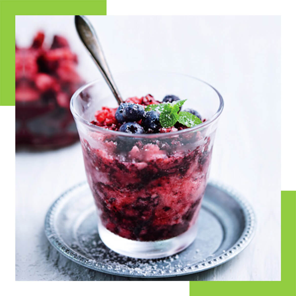 Blueberry Ice Cream